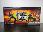 Rare Guitar Hero World Tour Double Game Bundle Playstation 2 *no Dongle. Fixed Price $149.99.