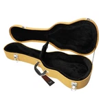Glarry Portable 26"HARD Concert Tenor Leather Ukulele Case Accessories Storage. Fixed Price $38.99.