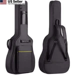 Cahaya 41 Guitar Bag 0.35 Thick Padding Acoustic, Yellow Line. Fixed Price $42.66.