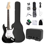 Aodsk Electric Guitar With Amp Beginner Kit 39 Inch Solid Body Full Size,all .... Fixed Price $201.07.