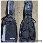 Hola! Music Guitar Gig Bag Deluxe Series 15MM Padding - Black White Soft. Fixed Price $50.00.