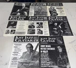 Lot Of 8 Just Jazz Guitar Magazines 1994-1996 From Musicians Estate. Fixed Price $160.00.