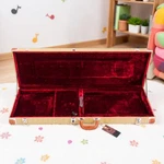 Electric Guitar Hardshell Case Fits St-style Tweed, Padded, Lockable & Yellow. Fixed Price $86.59.