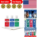 Novus PK1-2 Polish Set: 3 Essential Bottles For Scratch Removal And Surface Care. Fixed Price $27.54.