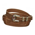 Gretsch Russet Tooled And Jeweled Leather Strap Western 6130. Fixed Price $50.00.