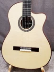 Electric Classical Acoustic Guitar Cordoba Fusion Series 12 White Sands Elegant. Fixed Price $1816.00.