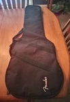 Fender Electric Guitar Gig Bag Soft Case Black Padded Backpack Strap. Fixed Price $44.00.