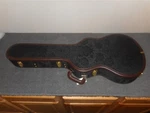 New - Prs Hollowbody Case, Black Paisley, Blue Interior, #101748:003. Fixed Price $550.00.