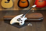 1970'S Ovation Breadwinner Early Model W/ Side Jack Electric Guitar White + Ohsc. Fixed Price $1995.00.