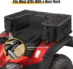 For Yamaha Rear Rack Back Seat Storage Pack Luggage Bag Cushion Padded Black. Fixed Price $38.00.