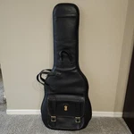 Vintage Levy's Premium Deluxe Black Leather Electric Guitar Gig Bag Padded. Fixed Price $389.98.