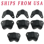 8-PACK Black Metal 2 Leg No Lipped Guitar Amp Speaker Cabinet Corners For Fender. Fixed Price $11.99.