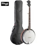 Stagg 5-STRING BJM30 Dl Bluegrass Deluxe Banjo With Metal Pot + Padded Gig Bag. Fixed Price $399.99.