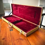 Lockable Electric Guitar Hard Shell Case With Red Plush Interior For Strat, Tele. Fixed Price $85.95.