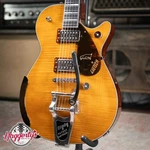 Gretsch G6134TFM-NH Nigel Hendroff Signature Penguin Electric Guitar Amber Fla. Fixed Price $2799.99.