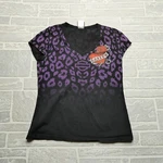 Harley Davidson Top Womens Xl Purple Leopard Print Neck Eden Prairie Minnesota. Fixed Price $20.27.