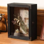 11X14 Inch Shadow Depth 4.7IN Boxes Display Cases With Cork Board .... Fixed Price $49.09.
