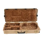 Skb Music Injection Molded Acoustic Waterproof Guitar Case (tan) With Wheels. Fixed Price $413.99.