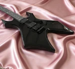Bc Rich Warlock Black Electric Guitar 6 Strings Solid Body H-h Pickups Fr Bridge. Fixed Price $266.49.