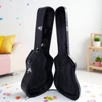 41" Acoustic Guitar Hardshell Case - Lockable Padded Contoured Black. Fixed Price $98.99.
