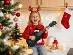 21 Inches Ukulele Beginner Kids And Adult Student Travel Wooden Soprano Mahog.... Fixed Price $53.89.