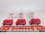 3X Wiking H0 1:87 605 22 Rtw/rettungswagen Mb Feuerwehr/fw Top+box #CZ380-0.5. Fixed Price $26.40.