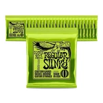 Ernie Ball 2221 Nickel Regular Slinky Electric Guitar Strings 24 Pack. Fixed Price $109.99.