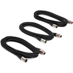 Samson 18' Mic Cable (3 Pack) MC18. Fixed Price $27.88.