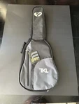 Tkl Black Belt Electric Guitar Gig Bag Padded Soft Backpack Case 04600/BL. Fixed Price $35.00.