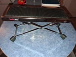 Fretrest By Proline Deluxe Guitar Footstool Chrome FR1CR Euc. Fixed Price $17.99.