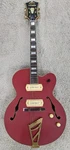 D'angelico Deluxe Dc Matte Cherry Limited Hollowbody Electric Guitar W/case. Fixed Price $1499.95.