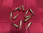 12 Tkl Handle / Case Rivets - Gibson Paul 335 Gretsch Guitar Or Violin. Fixed Price $12.90.