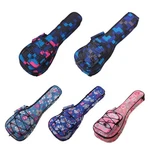 Hot Seal 10MM Waterproof Durable Colorful Ukulele Case Bag 26IN, Pink Flowers. Fixed Price $43.99.