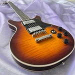 No-brand Flame Maple Top Brown Electric Guitar 22 Frets Free Shipping. Fixed Price $256.00.