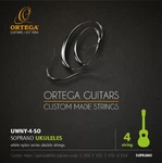 Ortega Guitars Soprano Ukulele Strings, White Nylon Set (UWNY-4-SO). Fixed Price $21.50.