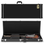 Cahaya Electric Guitar Case: Hardshell Gig St/tl White Line, Black. Fixed Price $113.44.