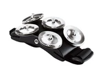 Meinl Percussion CFT5-BK Cajon Foot Tambourine With Steel Jingles, Black Flat. Fixed Price $30.46.