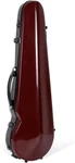 Crossrock Fiberglass Violin Case For 4/4 Full Size Black & Red Gloss Finish.... Fixed Price $222.59.