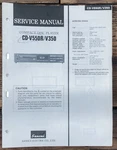 Sansui CD-V550R CD-V350 Player Service Manual *original*. Fixed Price $14.97.