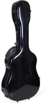 Crossrock Dreadnought Acoustic Guitar Case, Black Fiberglass Flight Hardshell. Fixed Price $398.99.