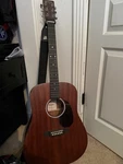 Martin D-10E Road Series Dreadnought Acoustic-electric Guitar Natural With Case. Fixed Price $550.00.