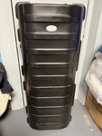 2SKB-5020W Double Ata Golf Travel Case Black With Keys. Fixed Price $280.00.