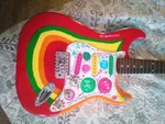 Fender Squire Guitar-george Harrison Rocky Replica /used/read. Fixed Price $150.00.