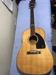 Epiphone AJ28SE Acoustic Guitar/ Included Hard Case. Fixed Price $399.00.