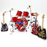 Van Halen Miniature Music Series 1/6 1/12 Scale Display Decor Gift Rare. Fixed Price $45.00.