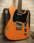 Usa Relic Tele Style Electric Road Worn Orange By Nate's Guitars. Fixed Price $1250.00.