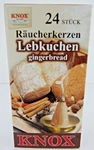 10 New Boxes Knox Incense Cones Gingerbread Scent For German Christmas Smokers. Fixed Price $25.00.