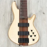 Schecter Charles Berthoud CB-6 6-STRING Bass, Flame Maple Top, Natural Satin. Fixed Price $1599.00.