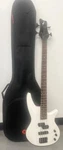 Jackson JS2 Spectra Electric Bass Guitar - Snow White W/ Roadrunner Soft Case. Fixed Price $189.95.