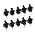 Tbest Guitar Strap LOCKS,10PCS/BAG Metal As Picture Show, Black. Fixed Price $27.69.